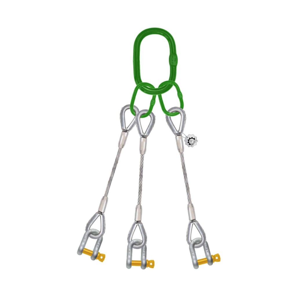 3 Leg Steel Wire Rope Sling Archives - Welcome to the JB Lifting